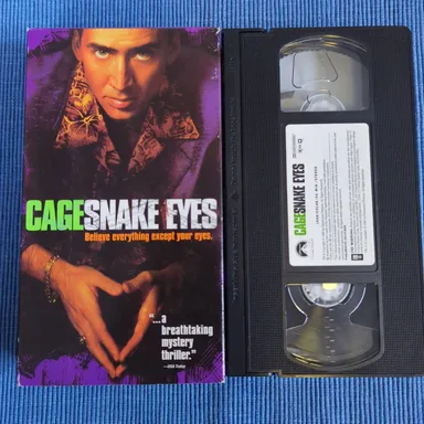 Snake Eyes VHS VGC