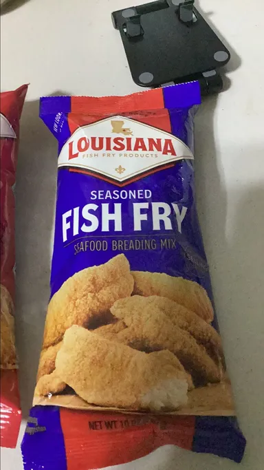 Louisiana seasoned fish fry