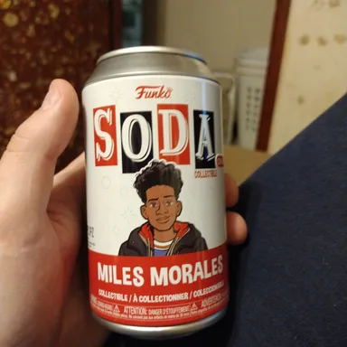 Miles Morales open soda