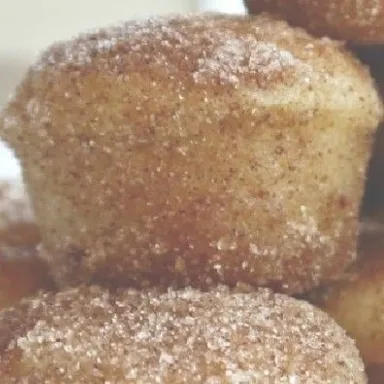snickerdoodle donut muffins