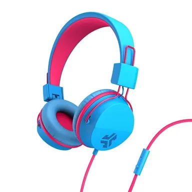 JLab JBuddies Studio On-Ear Kids Wired Headphones, Toddler Headphones, Kid Safe,