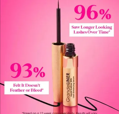 2. $36 Grande Cosmetics 2-in-1 GrandeLINER Liquid Eyeliner with Lash Enhancing Serum #1