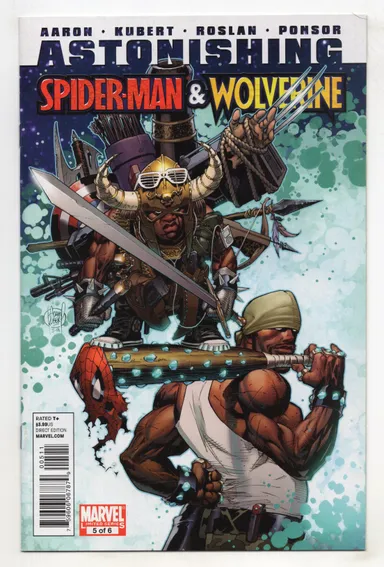 Astonishing Spider-Man & Wolverine #5 NM First Print Jason Aaron Adam Kubert