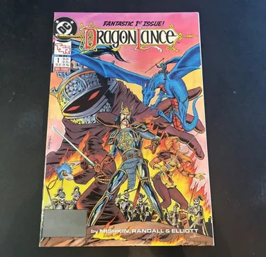 DRAGONLANCE #1 (1988) 1ST PUBLISHED DUNGEONS & DRAGONS TSR COMIC BY DC