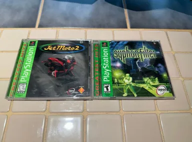 Syphon Filter & Jet Moto 2 for PS2