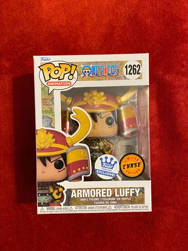 Funko Pop Animation One Piece Armored Luffy #1262 Funko Exclusive Chase