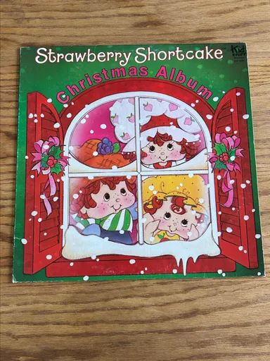 Strawberry Shortcake ‎1981 Christmas Album vinyl LP VG+ Label: Kid Stuff Records ‎– KSS 5005