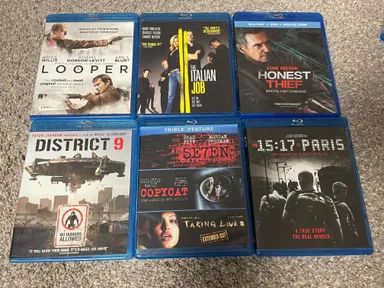 ACTION BLU RAY LOT
