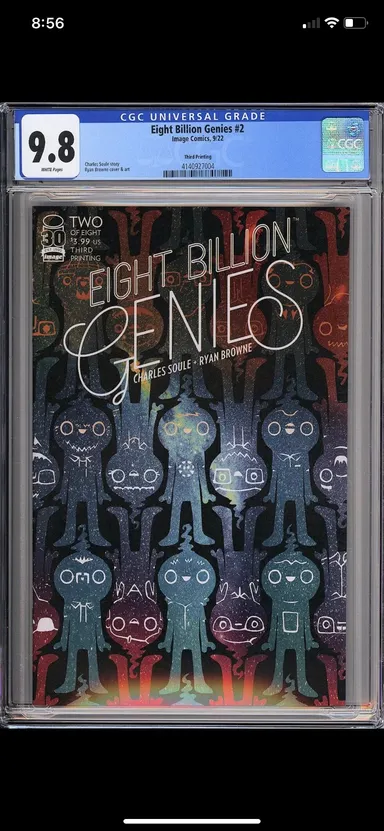 CGC 9.8 Eight Billion Genies 2 3rd Print