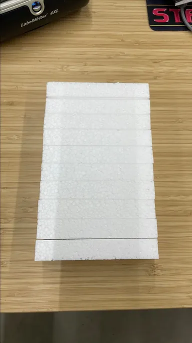 NES Box Foam/Styrofoam Lot of 10