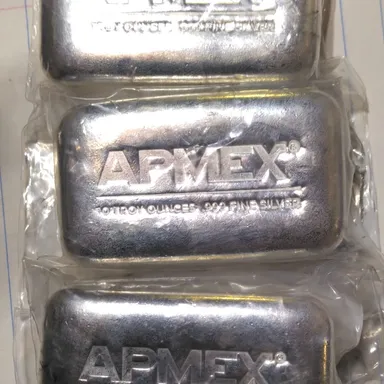 10 oz Apmex bars