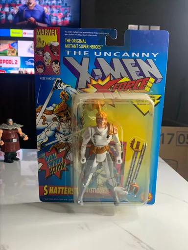 The Uncanny X-Men X-Force Shatterstar Dual Sword Action Figure Toy Biz 1992