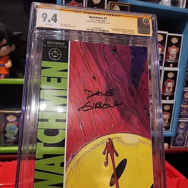 Watchmen 1 cgc 9.4!SS. signed by Artist Dave Gibbons