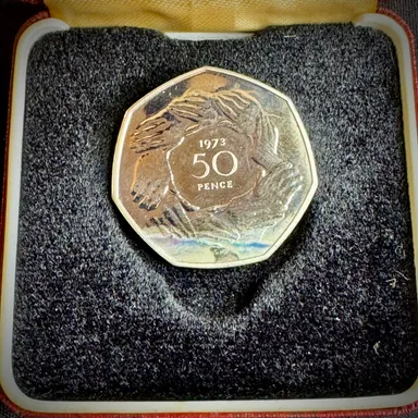 1971 UK 50 Pence Proof