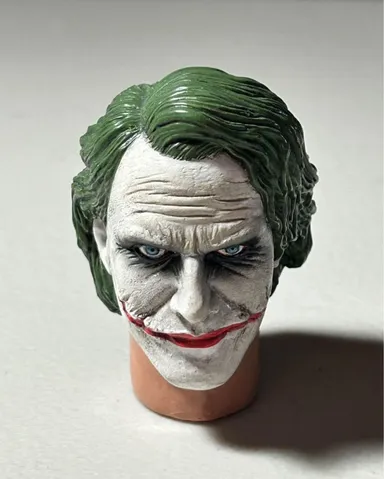 1/4 Head Sculpt The Joker Figure Accessories Joker Head For Figure