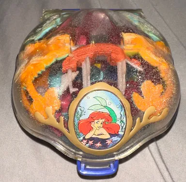 1996 Polly Pocket Disney Little Mermaid Clamshell