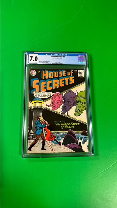 House of secrets 62 CGC 7.0 key 2nd app. Of eclipso