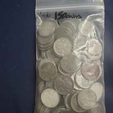 1943 Steel Penny Lot of 150