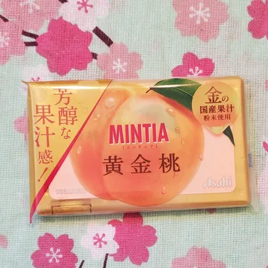 Asahi Mintia Throat Lozenges Peach Flavor