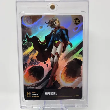 DC HRO Chapter 2 Legends Supergirl Legendary Unscanned Card