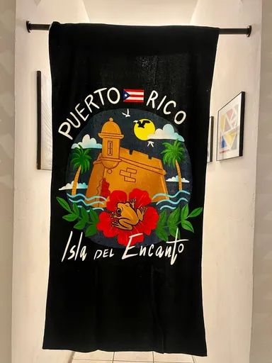Puerto Rico Towel Isla Del Encanto
