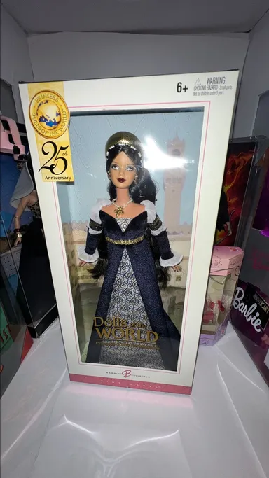 11.5" Mattel Barbie Dolls of the World Princess of the Renaissance Pink Label