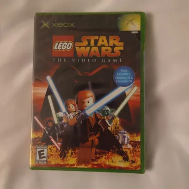 1ST PRINT Black Label Lego Star Wars The Video Game Xbox FACTORY SEALED