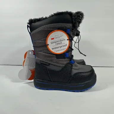 Toddler Boy Size 7 Wonder Nation Winter Snow Boots