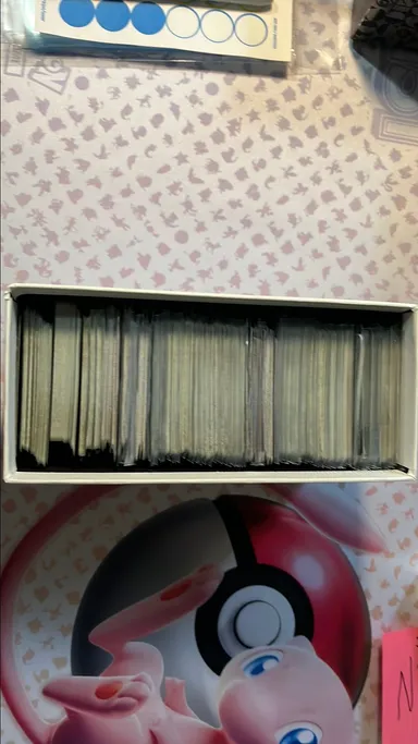 1 etb box of Reverse and Holo Pokemon cards