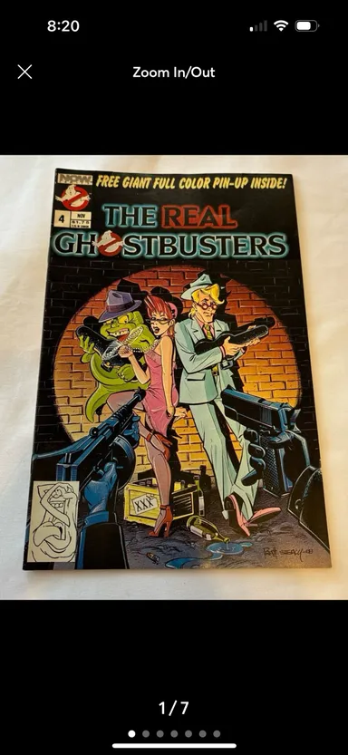 Vintage Now Comics The Real Ghostbusters #4. 1988.