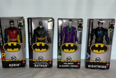 Batman Missions 80 year anniversary action figures