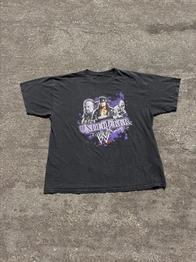 Vintage Y2K Undertaker WWE Wrestling T Shirt