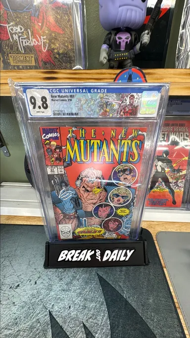 New mutants #87 cgc 9.8
