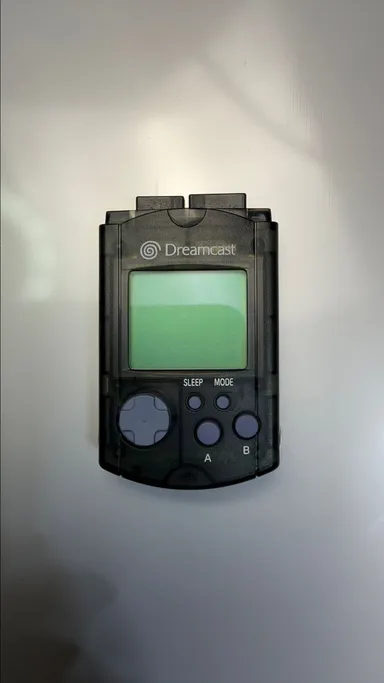 Black; Dreamcast Visual Memory Unit (VMU)