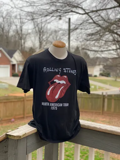The Rolling Stones Lips Logo Graphic Tee