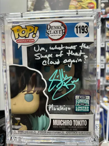 Muchiro signed by Griffin Burns Level 10 COA