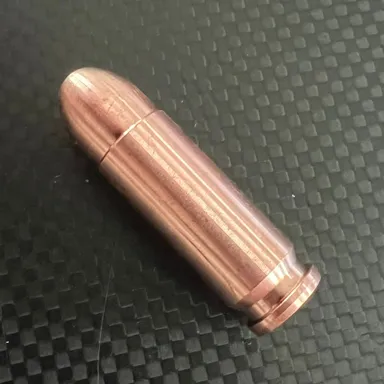 1x Silvertowne 1oz .999 Copper Bullion Bullet .38 Special