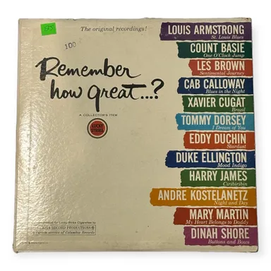 Remember How Great...? Vinyl Record
