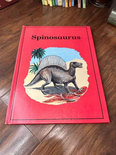 Vintage Spinosaurus Book
