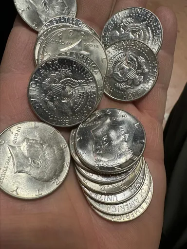 1964 Kennedy Silver Unc Half Dollar