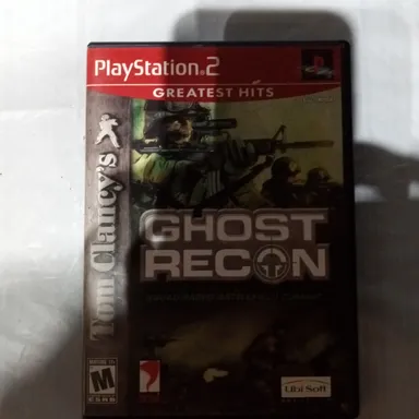Ghost Recon greatest hits PS2