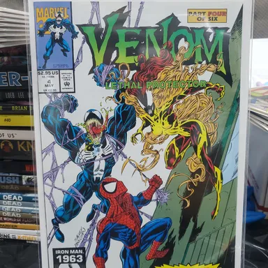 Venom: Lethal Protector #4 Direct Edition (1993)
First Appearance: Scream (Donna Diego), Agony (Lesl