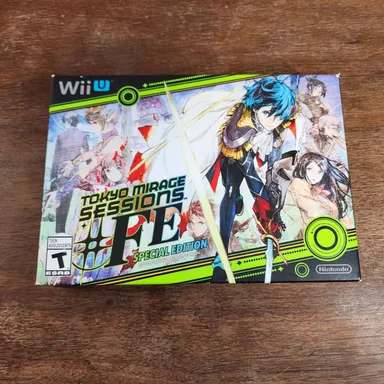 Nintendo Wii U Tokyo Mirage Sessions FE Special Edition Rare Game