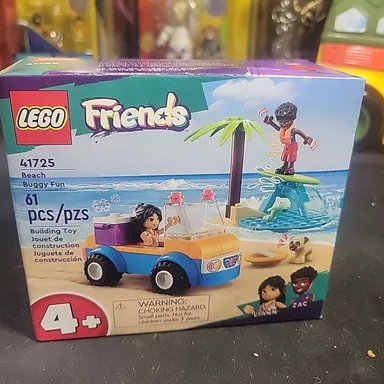 LEGO Friends Beach Buggy Fun 41725 Building Toy Set Ages 4+ Incl. Dog NEW