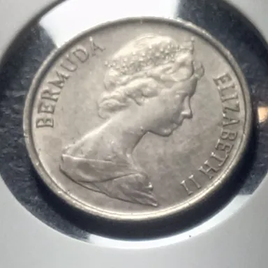 Bermuda 1971 10 cent