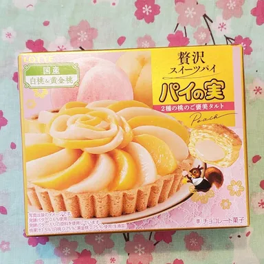 Lotte Peach Tart Flaky Pastry Bites