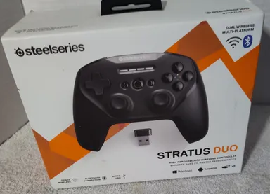 Multi Use Stratus Duel Controller SteelSeries Wireless BT iPhone ipad Gaming.New