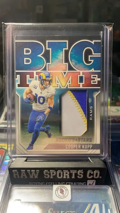 Cooper Kupp 2023 Rookie & Stars Big Time Patch /49 Rams!