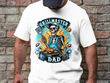 GrillMaster Dad Adults/Kids Unisex Tshirt