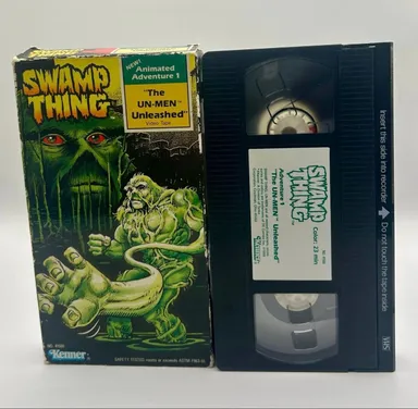 Swamp Thing Animated Adventure #1: The Un-Men Unleashed [Kenner]  (VHS, 1990)